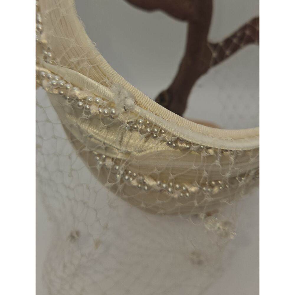 Eric Javits VTG Ladies Hat With Lace Vintage Great Pre Loved Condition - Picture 14 of 15